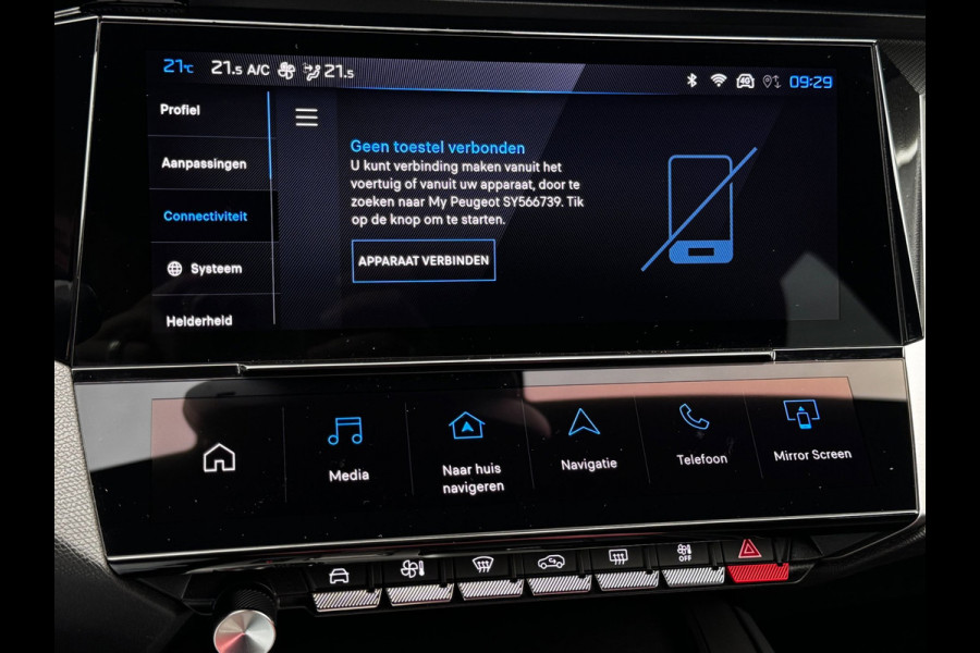 Peugeot 308 SW 1.6 Plug-in Hybrid 180 GT | 100% SOH | Leder-Alcantara + Memory | Camera | Navigatie