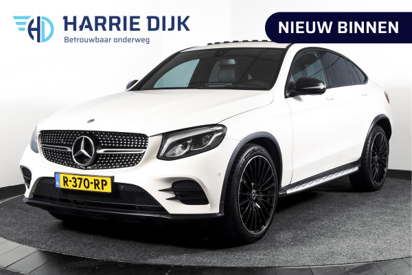 Mercedes-Benz GLC Coupé 250 4MATIC 211 PK Premium AMG Line | S/K-Panodak | Cruise | Stoelverw. | PDC | Camera | App. Connect | ECC | LM 21" |