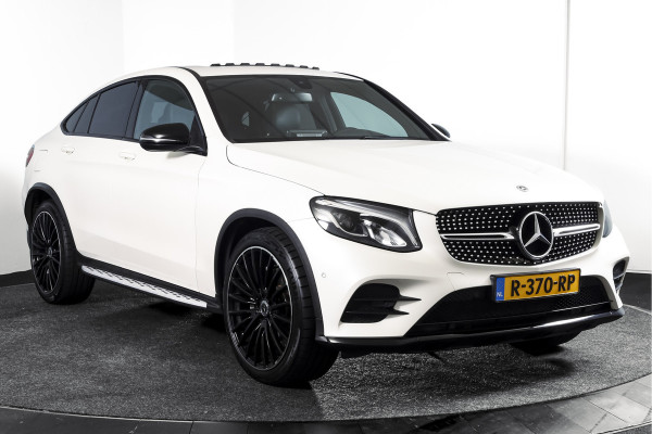 Mercedes-Benz GLC Coupé 250 4MATIC 211 PK Premium AMG Line | S/K-Panodak | Cruise | Stoelverw. | PDC | Camera | App. Connect | ECC | LM 21" |