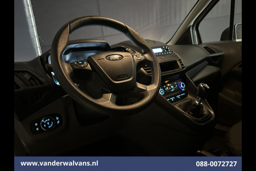 Ford Transit Connect 1.5 EcoBlue L1H1 Euro6 Airco | 3-Zits | Trekhaak | Sidebars | Verwarmde Vooruit Bijrijdersbank