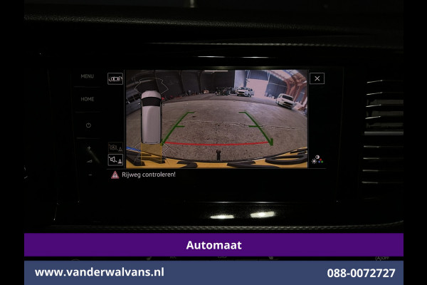 Volkswagen Transporter 2.0 TDI 200pk Automaat L2H1 Bulli inrichting Euro6 Airco | Camera | 2500kg Trekhaak | Imperiaal | Apple Carplay | LED Adaptieve Cruisecontrol, Android Auto LM Velgen, Lederen bekleding, Stoelverwarming, Parkeersensoren