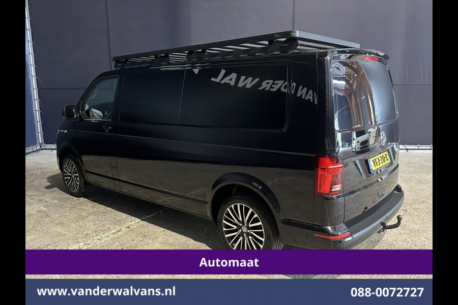 Volkswagen Transporter 2.0 TDI 200pk Automaat L2H1 Bulli inrichting Euro6 Airco | Camera | 2500kg Trekhaak | Imperiaal | Apple Carplay | LED Adaptieve Cruisecontrol, Android Auto LM Velgen, Lederen bekleding, Stoelverwarming, Parkeersensoren