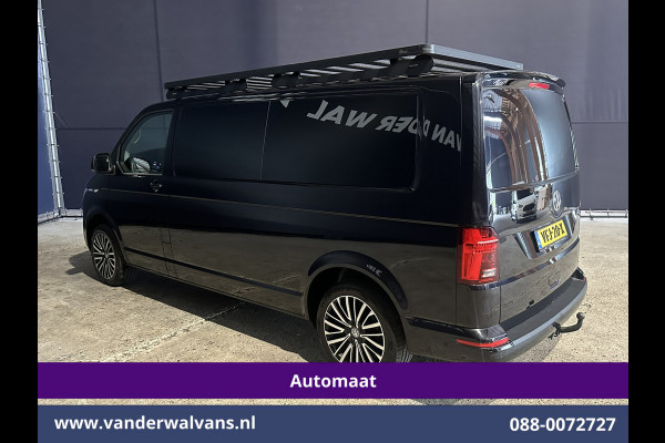 Volkswagen Transporter 2.0 TDI 200pk Automaat L2H1 Bulli inrichting Euro6 Airco | Camera | 2500kg Trekhaak | Imperiaal | Apple Carplay | LED Adaptieve Cruisecontrol, Android Auto LM Velgen, Lederen bekleding, Stoelverwarming, Parkeersensoren