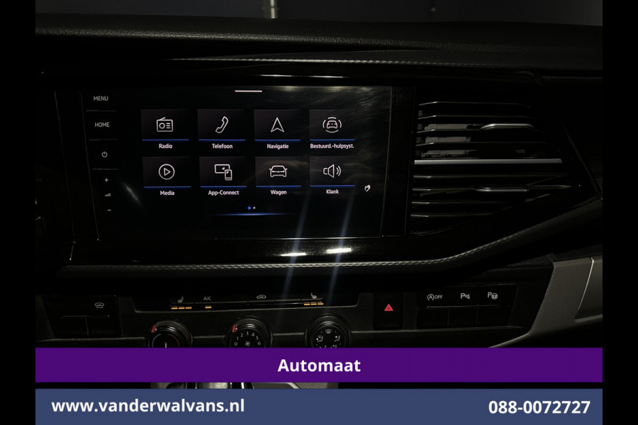 Volkswagen Transporter 2.0 TDI 200pk Automaat L2H1 Bulli inrichting Euro6 Airco | Camera | 2500kg Trekhaak | Imperiaal | Apple Carplay | LED Adaptieve Cruisecontrol, Android Auto LM Velgen, Lederen bekleding, Stoelverwarming, Parkeersensoren