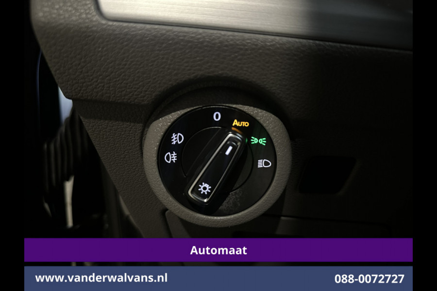 Volkswagen Transporter 2.0 TDI 200pk Automaat L2H1 Bulli inrichting Euro6 Airco | Camera | 2500kg Trekhaak | Imperiaal | Apple Carplay | LED Adaptieve Cruisecontrol, Android Auto LM Velgen, Lederen bekleding, Stoelverwarming, Parkeersensoren