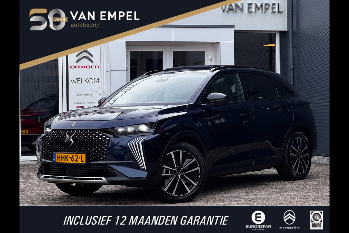 DS 7 1.6 PHEV 300 4x4 Etoile | 100% SOH | NL-Auto | Panoramadak | Leder + Memory | 360 Camera | Winter Pack