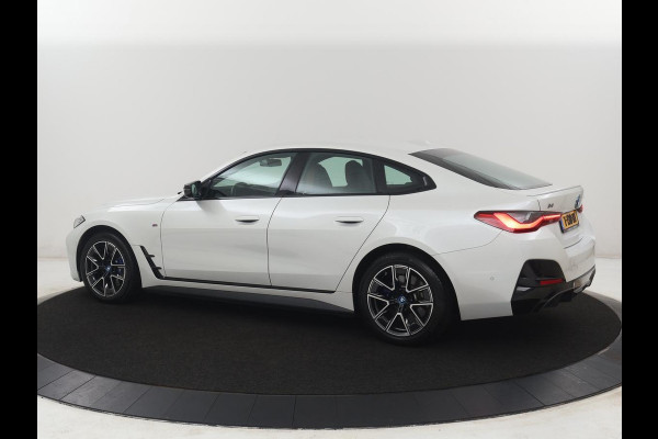 BMW i4 M50 High Executive 84 kWh | SOH 94.5% | Leder | Adaptive cruise | M-Sport stoelen | Head up | 360 camera | Memory | Stuur/stoel verwarming | M-sport stuur |