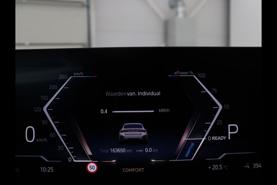 BMW i4 M50 High Executive 84 kWh | SOH 94.5% | Leder | Adaptive cruise | M-Sport stoelen | Head up | 360 camera | Memory | Stuur/stoel verwarming | M-sport stuur |