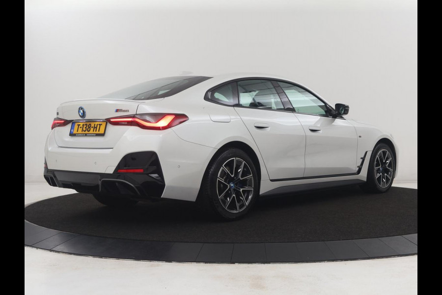BMW i4 M50 High Executive 84 kWh | SOH 94.5% | Leder | Adaptive cruise | M-Sport stoelen | Head up | 360 camera | Memory | Stuur/stoel verwarming | M-sport stuur |