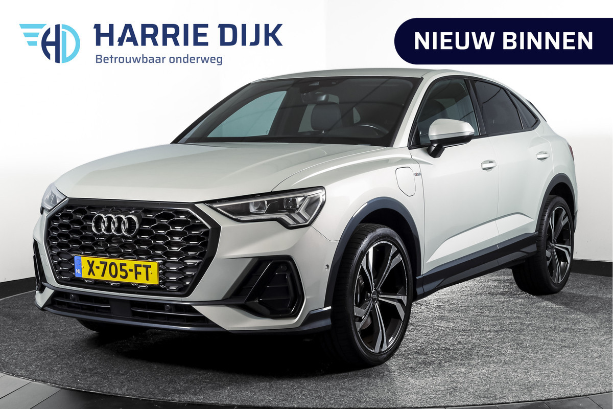 Audi Q3 Sportback 45 TFSI e 245 PK S Edition S-Line Orig. NL | Dig. Cockpit | Cruise | PDC | Camera | NAV+App. Connect | Elek. Klep | ECC | LM 20" |