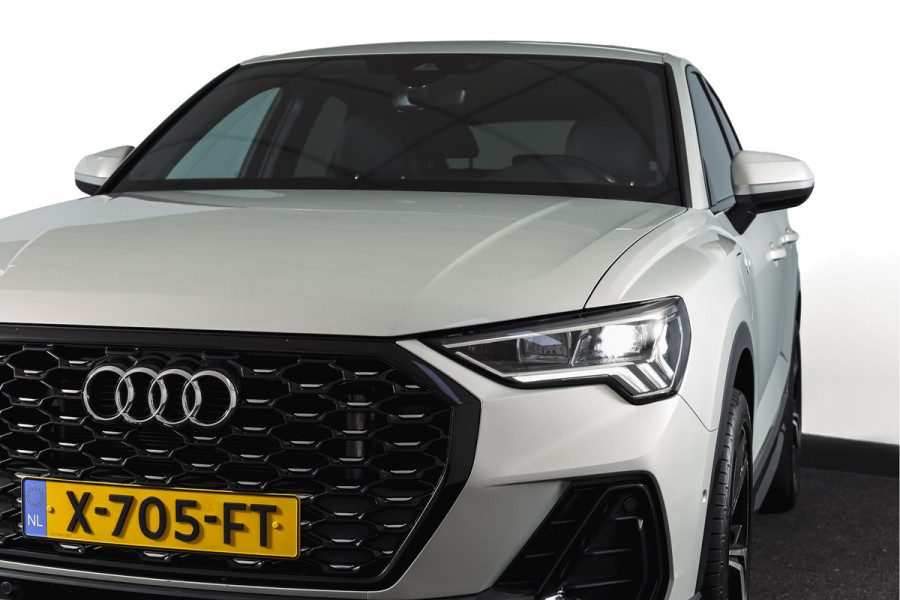 Audi Q3 Sportback 45 TFSI e 245 PK S Edition S-Line Orig. NL | Dig. Cockpit | Cruise | PDC | Camera | NAV+App. Connect | Elek. Klep | ECC | LM 20" |