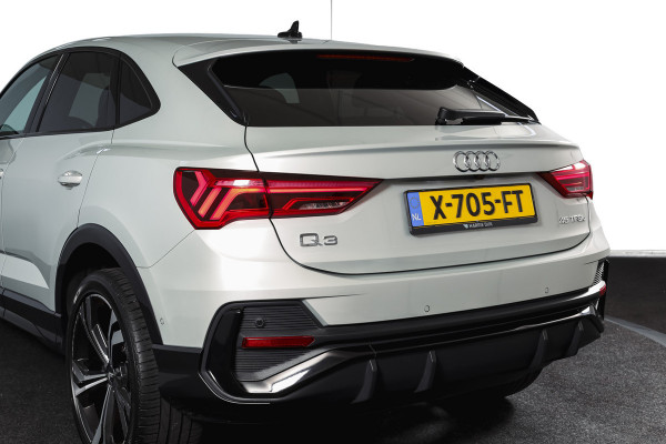 Audi Q3 Sportback 45 TFSI e 245 PK S Edition S-Line Orig. NL | Dig. Cockpit | Cruise | PDC | Camera | NAV+App. Connect | Elek. Klep | ECC | LM 20" |