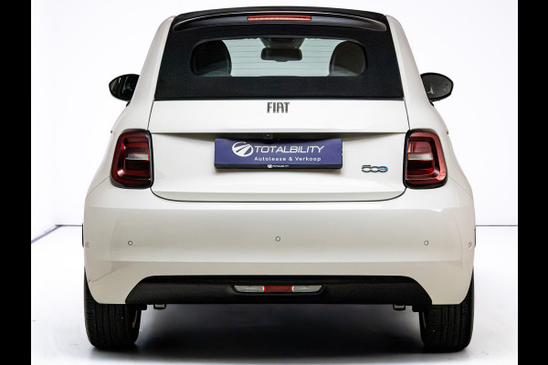 Fiat 500C Icon 42 kWh | Stoelverwarming | Camera | Cruise | PDC V+A | Apple Carplay/Android Auto | El.Kap Climate-Control, Lane-Assist, Side Assist