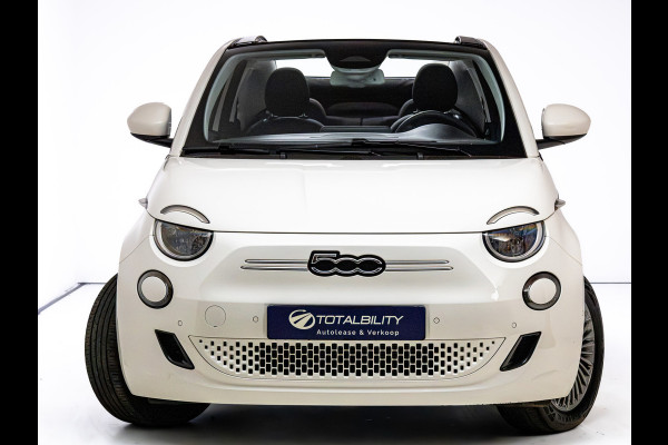 Fiat 500C Icon 42 kWh | Stoelverwarming | Camera | Cruise | PDC V+A | Apple Carplay/Android Auto | El.Kap Climate-Control, Lane-Assist, Side Assist