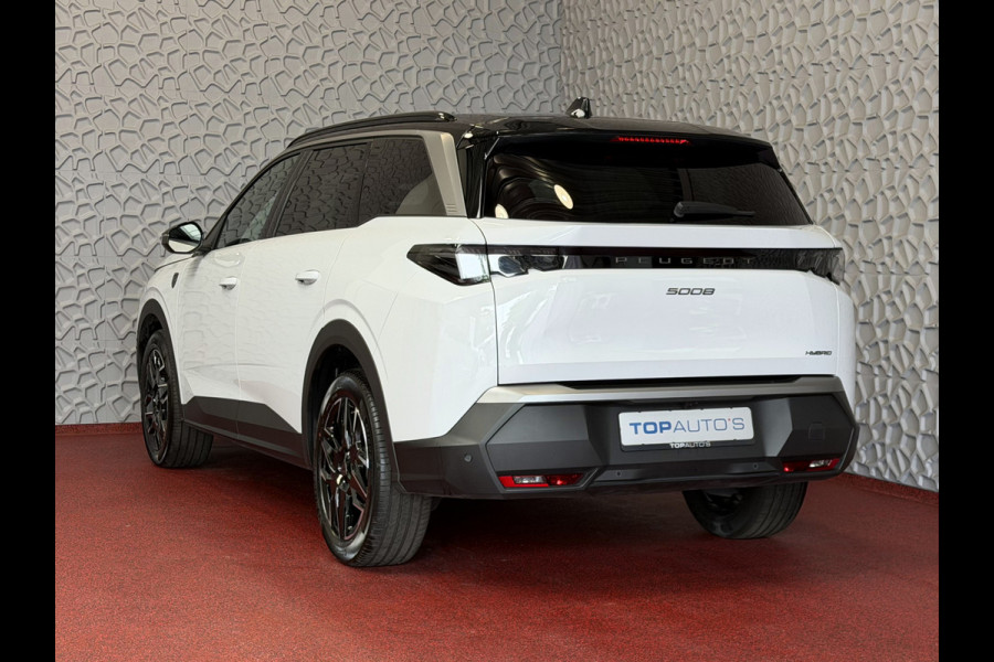 Peugeot 5008 1.2 HYBRID 145 GT 7PERS STOEL/STUUR VERW. ELEK.KLEP LED 7P 7 Persoons