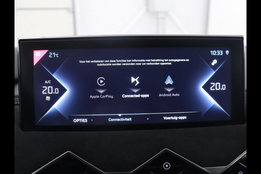 DS DS 3 Crossback E-Tense Performance Line 50 kWh | SOH 91.2% | Carplay | Dodehoek detectie | Cruise control | Climate control | Navigatie |