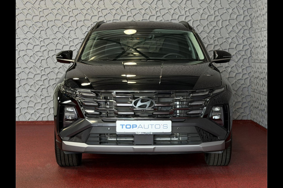 Hyundai Tucson NW AUTO 1.6 T-GDI PHEV N-LINE LEER 360.CAMERA ELEK.KLEP ELEK.STOEL/GEHEUGEN VERWARMD/KOELING SUBWFR 19"LMV ZWARTE HEMEL STUURVER PLUG IN HYBRIDE