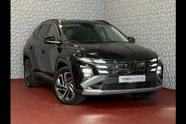 Hyundai Tucson NW AUTO 1.6 T-GDI PHEV N-LINE LEER 360.CAMERA ELEK.KLEP ELEK.STOEL/GEHEUGEN VERWARMD/KOELING SUBWFR 19"LMV ZWARTE HEMEL STUURVER PLUG IN HYBRIDE