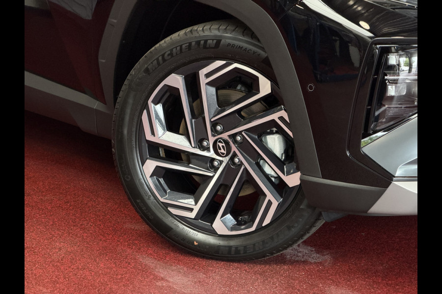 Hyundai Tucson NW AUTO 1.6 T-GDI PHEV N-LINE LEER 360.CAMERA ELEK.KLEP ELEK.STOEL/GEHEUGEN VERWARMD/KOELING SUBWFR 19"LMV ZWARTE HEMEL STUURVER PLUG IN HYBRIDE
