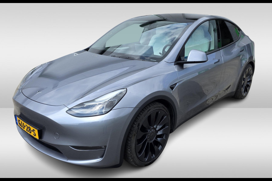 Tesla Model Y Performance AWD 75 kWh / Hardware 4 / AMD Ryzen / Panoramadak / Camera / 21'' / Stoelverwarming