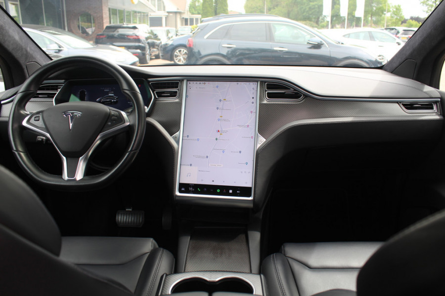 Tesla Model X 100D / 1e Eign. / Autopilot / Trekhaak / Panoramadak / 22'' / Luxe Leder / Luchtvering