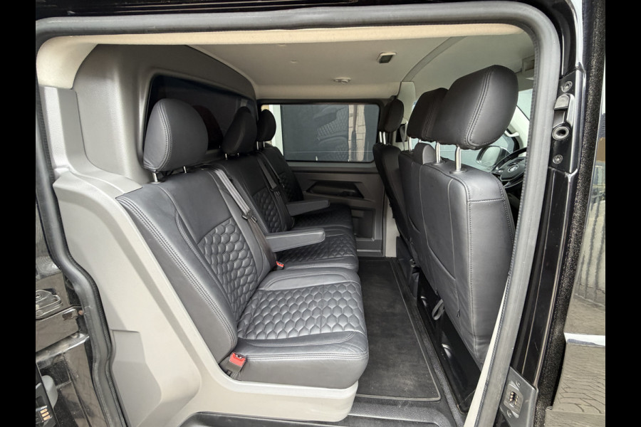 Volkswagen Transporter 2.0 TDI 204PK Euro 6 L2H1 DC 6 zit plaatsen Cruise Control/lederen bekleding