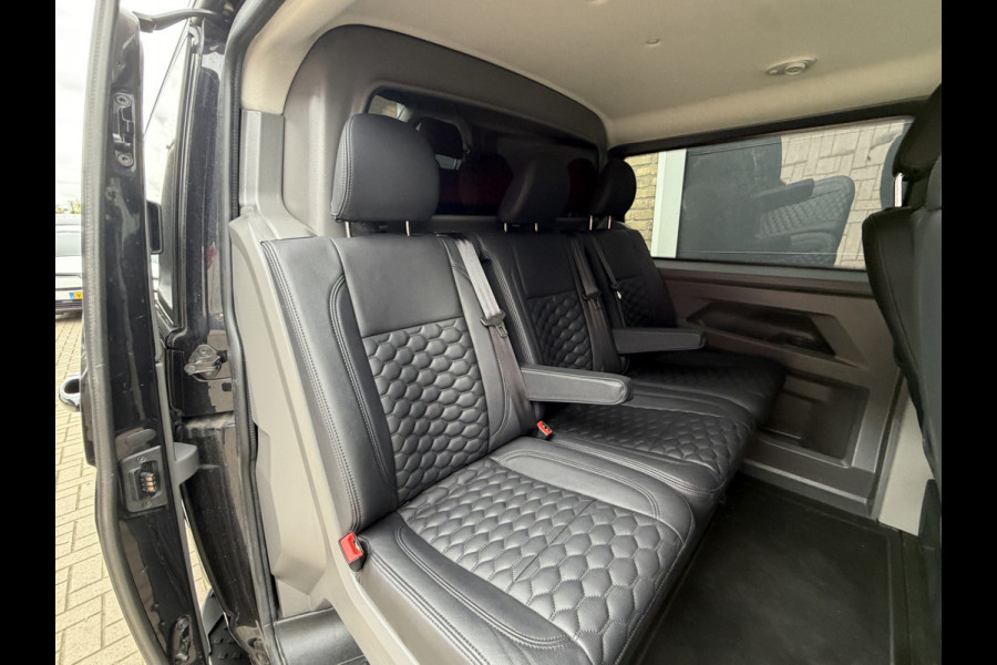 Volkswagen Transporter 2.0 TDI 204PK Euro 6 L2H1 DC 6 zit plaatsen Cruise Control/lederen bekleding