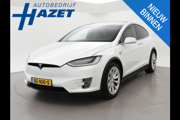 Tesla Model X 75D 333 PK BASE + TREKHAAK 2250 KG | STOELVERW. V+A | CAMERA | LUCHTVERING