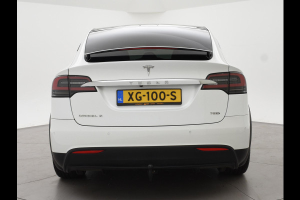 Tesla Model X 75D 333 PK BASE + TREKHAAK 2250 KG | STOELVERW. V+A | CAMERA | LUCHTVERING