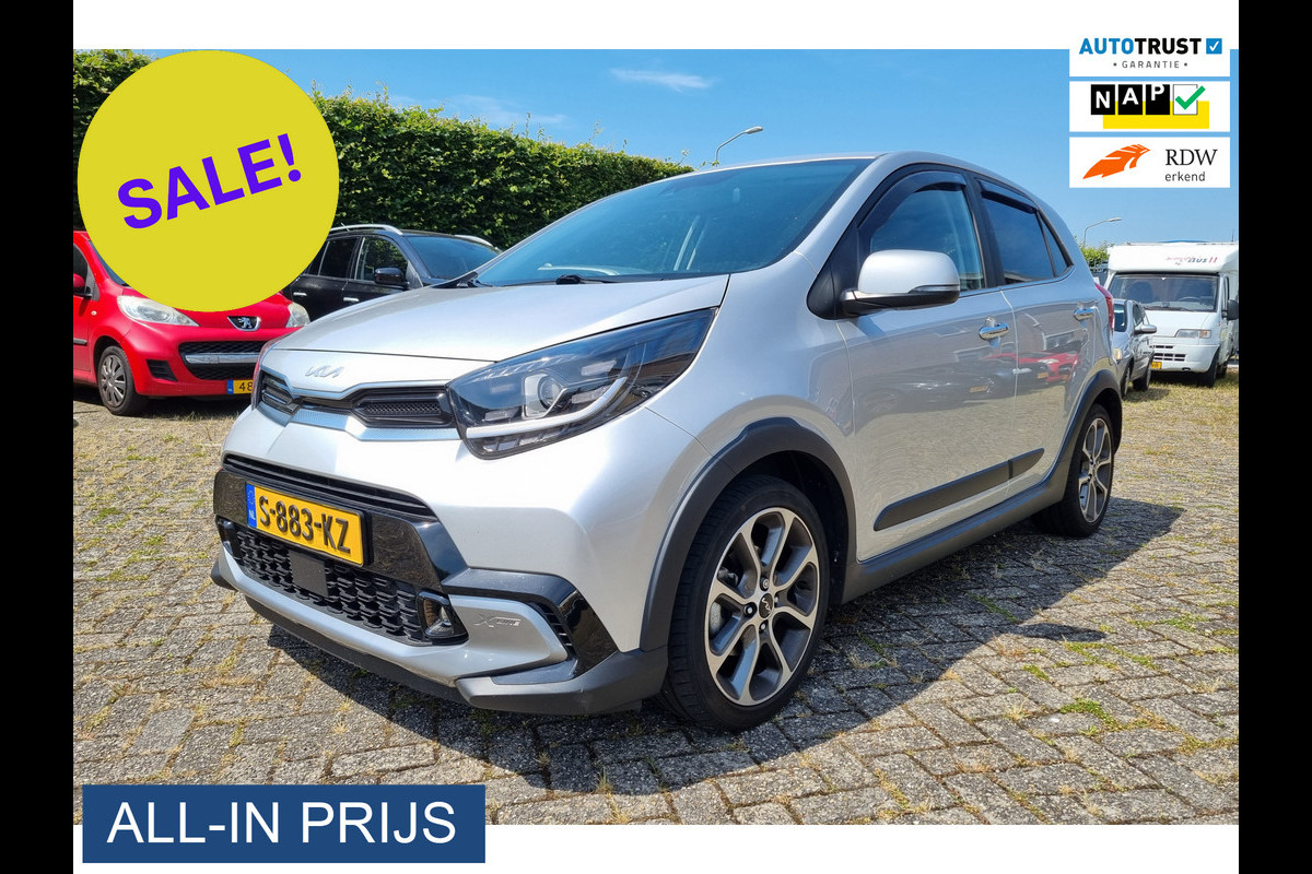 Kia Picanto 1.0 T-GDi X-Line 5p ✅100PK ✅7 JAAR GARANTIE