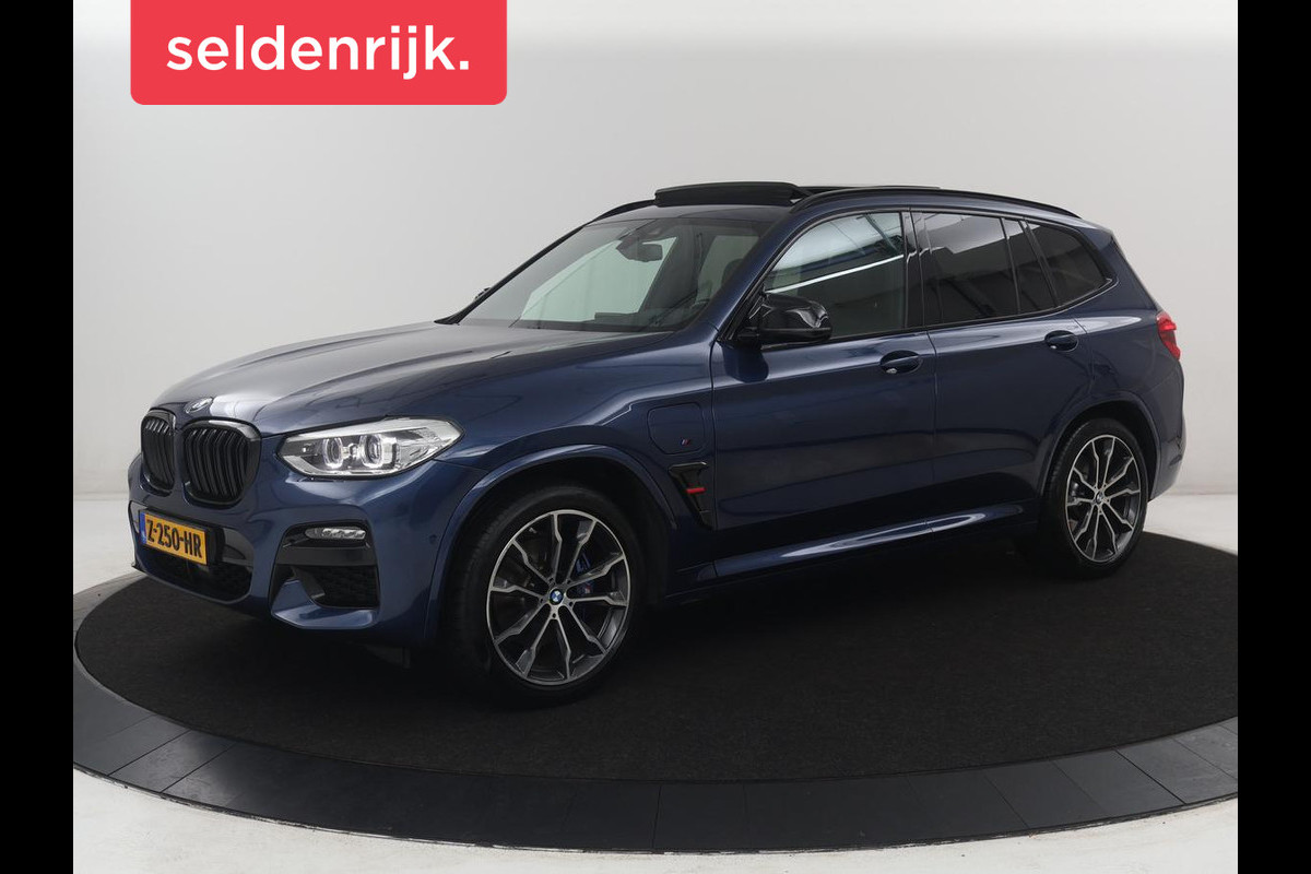 BMW X3 xDrive30e M Sport High Executive | Panoramadak | Leder | Adaptive cruise | Head-up | Stoelverwarming | Trekhaak | Sfeerverlichting | Camera | Park assist | Elektrische achterklep