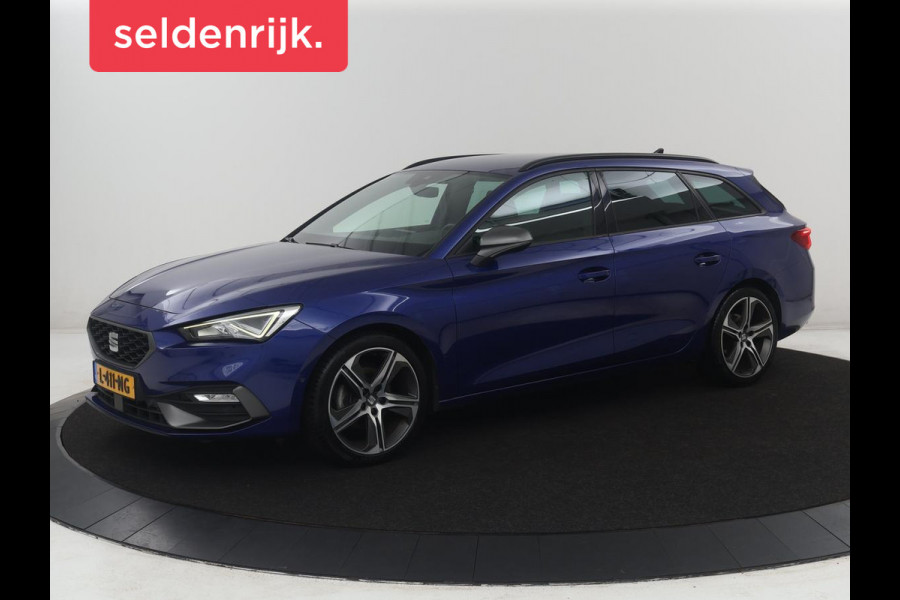 Seat Leon Sportstourer 1.5 eTSI FR Business Intense | Half Leder | Adaptive cruise | Park assist | Navigatie | Carplay | Climate control | Sfeerverlichting |