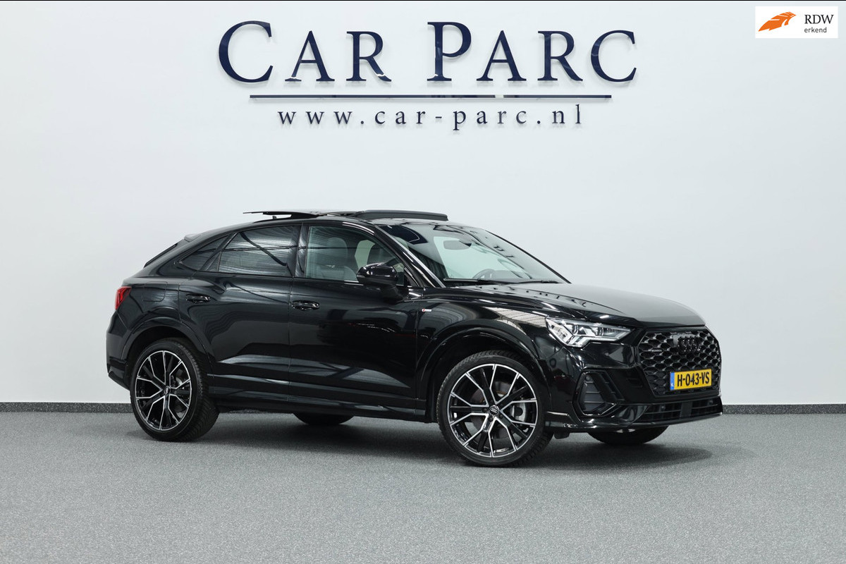 Audi Q3 Sportback 45 TFSI quattro S edition 3x S-LINE/VIRTUAL/PANO/LEDER+S.VERWARMING/20" LMV/CAM/LINE/ACC/ECC/12 MND GARANTIE!