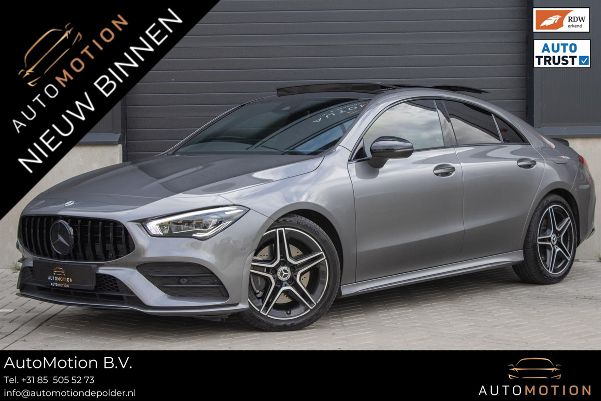 Mercedes-Benz CLA-Klasse 200 AMG Line PANO MEMORY BURMESTER CAMERA DIFFUSER PANAMERICANA