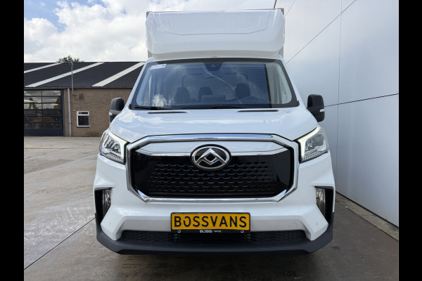 Maxus eDeliver 9 65kWh 204PK Elektrisch! 171km WLTP Elektrische Bakwagen Achterdeuren Airco ACC Carplay Camera Parkeersensoren Voor Meubelbak Koffer