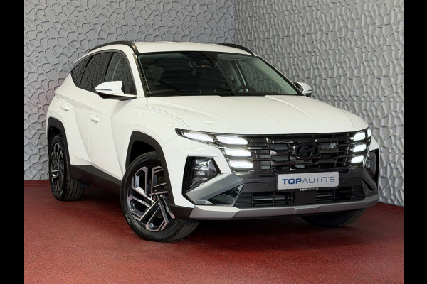 Hyundai Tucson 1.6 T-GDI PHEV N-LINE 360.CAMERA WIT ELEK.KLEP ELEK.STOEL/GEHEUGEN VERWARMD/KOELING SUBWFR 19"LMV ZWARTE HEMEL STUURVERW. PLUG IN HYBRIDE