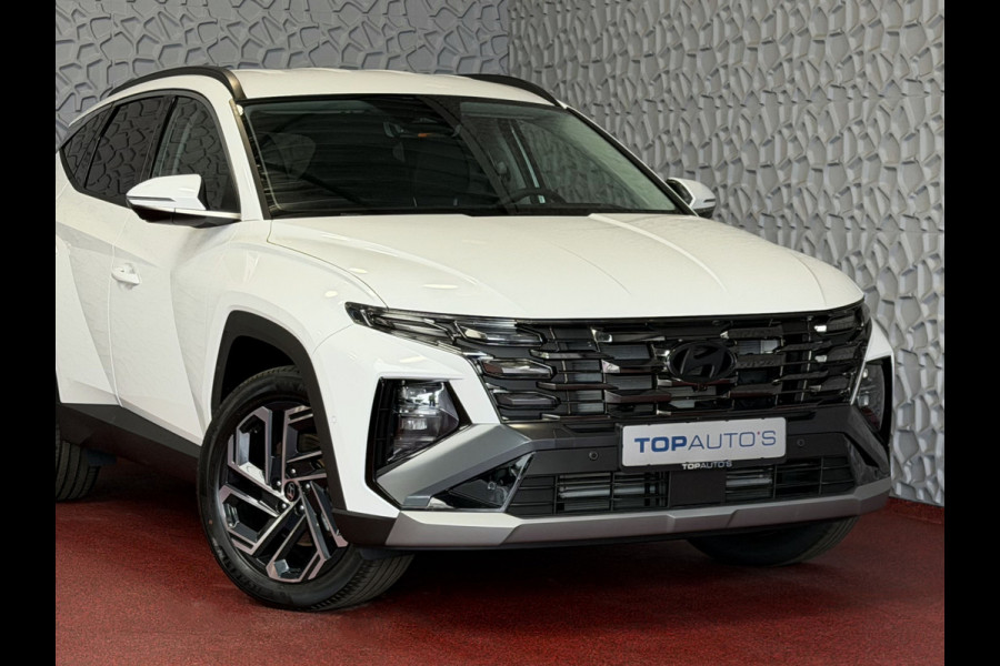 Hyundai Tucson 1.6 T-GDI PHEV N-LINE 360.CAMERA WIT ELEK.KLEP ELEK.STOEL/GEHEUGEN VERWARMD/KOELING SUBWFR 19"LMV ZWARTE HEMEL STUURVERW. PLUG IN HYBRIDE