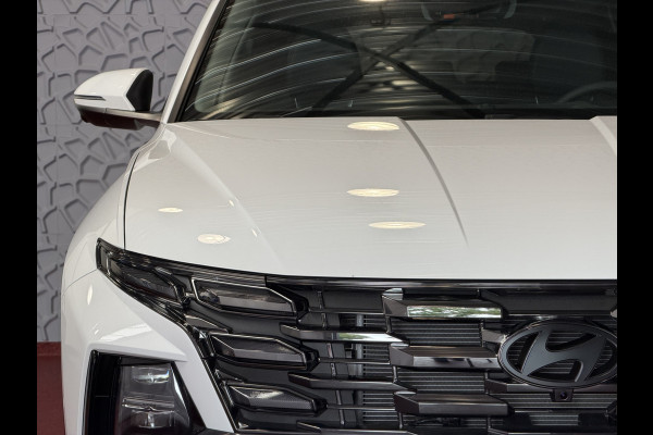 Hyundai Tucson 1.6 T-GDI PHEV N-LINE 360.CAMERA WIT ELEK.KLEP ELEK.STOEL/GEHEUGEN VERWARMD/KOELING SUBWFR 19"LMV ZWARTE HEMEL STUURVERW. PLUG IN HYBRIDE