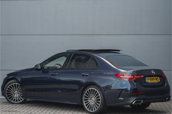 Mercedes-Benz C-Klasse 200 Launch Edition AMG Line Pano Trekhaak Camera Stoelverw