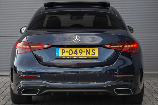 Mercedes-Benz C-Klasse 200 Launch Edition AMG Line Pano Trekhaak Camera Stoelverw