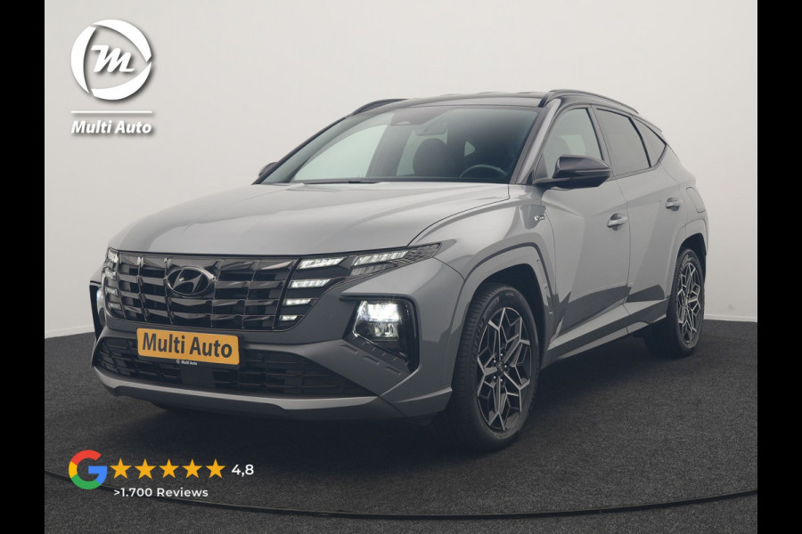 Hyundai Tucson 1.6 T-GDI N Line 4WD PHEV 265pk Dealer O.H | Adaptive Cruise | Camera | Alcantara Sportstoelen & Stuur Verwarmd | Krell Audio | Apple Carplay | Keyless | Blis | 19"L.M | Navigatie | DAB | Plug In Hybrid |