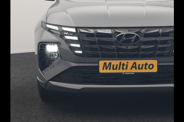Hyundai Tucson 1.6 T-GDI N Line 4WD PHEV 265pk Dealer O.H | Adaptive Cruise | Camera | Alcantara Sportstoelen & Stuur Verwarmd | Krell Audio | Apple Carplay | Keyless | Blis | 19"L.M | Navigatie | DAB | Plug In Hybrid |