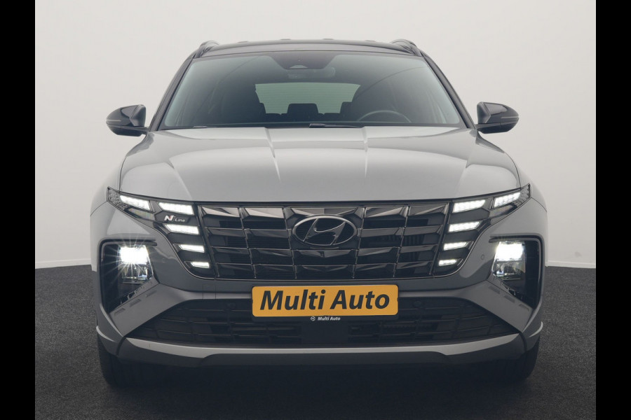 Hyundai Tucson 1.6 T-GDI N Line 4WD PHEV 265pk Dealer O.H | Adaptive Cruise | Camera | Alcantara Sportstoelen & Stuur Verwarmd | Krell Audio | Apple Carplay | Keyless | Blis | 19"L.M | Navigatie | DAB | Plug In Hybrid |