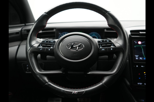 Hyundai Tucson 1.6 T-GDI N Line 4WD PHEV 265pk Dealer O.H | Adaptive Cruise | Camera | Alcantara Sportstoelen & Stuur Verwarmd | Krell Audio | Apple Carplay | Keyless | Blis | 19"L.M | Navigatie | DAB | Plug In Hybrid |