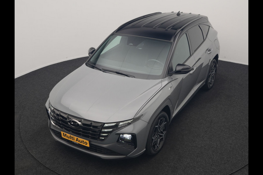 Hyundai Tucson 1.6 T-GDI N Line 4WD PHEV 265pk Dealer O.H | Adaptive Cruise | Camera | Alcantara Sportstoelen & Stuur Verwarmd | Krell Audio | Apple Carplay | Keyless | Blis | 19"L.M | Navigatie | DAB | Plug In Hybrid |