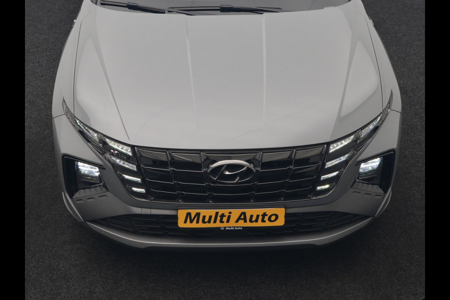 Hyundai Tucson 1.6 T-GDI N Line 4WD PHEV 265pk Dealer O.H | Adaptive Cruise | Camera | Alcantara Sportstoelen & Stuur Verwarmd | Krell Audio | Apple Carplay | Keyless | Blis | 19"L.M | Navigatie | DAB | Plug In Hybrid |