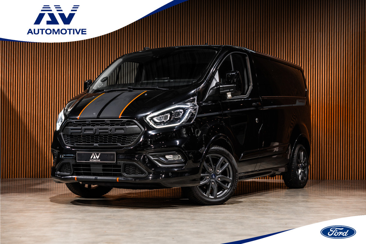 Ford Transit Custom 290 2.0 TDCI 185 PK Sport | ACC | Bi-Xenon | Navigatie | CarPlay | Camera | Trekhaak | DAB | Stoelverwarming | Nieuwe APK