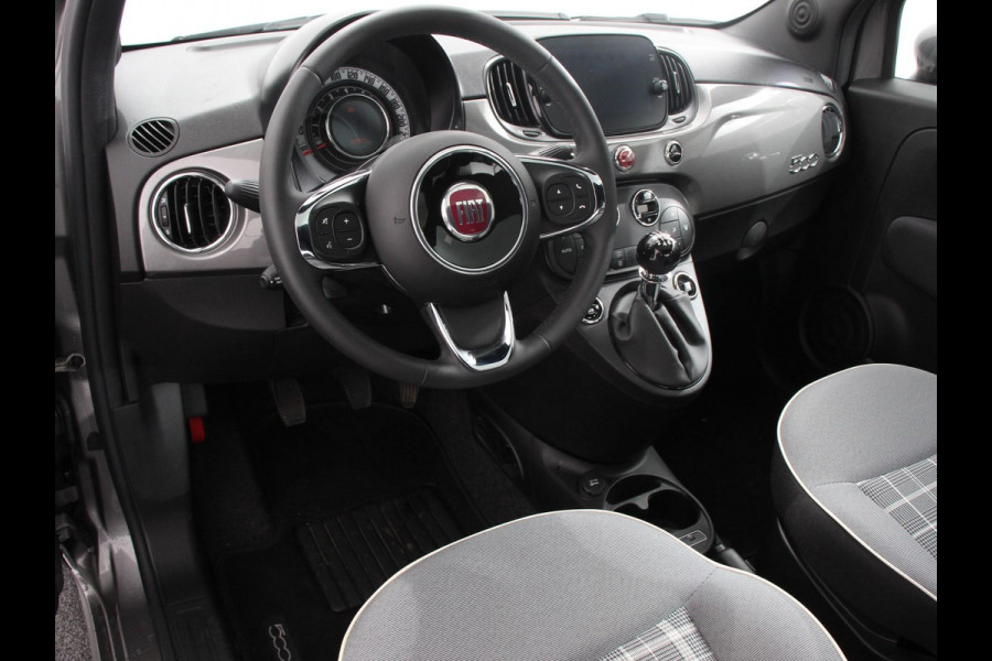 Fiat 500 1.0 Hybrid Lounge Plus Cruise control Panorama dak Parkeersensor achter Climate control Apple carplay / Andriod auto