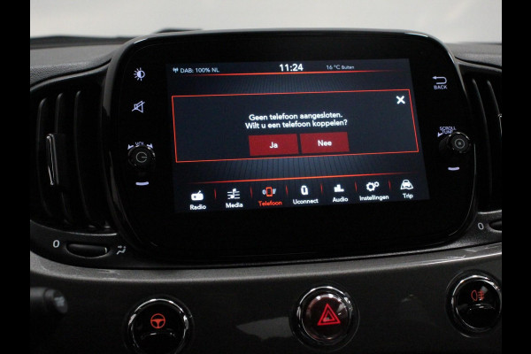 Fiat 500 1.0 Hybrid Lounge Plus Cruise control Panorama dak Parkeersensor achter Climate control Apple carplay / Andriod auto