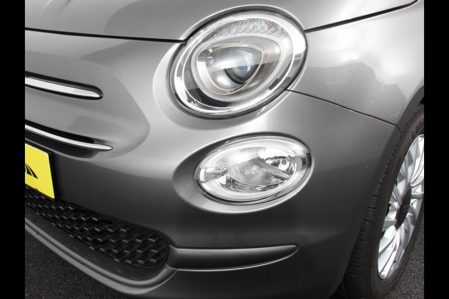 Fiat 500 1.0 Hybrid Lounge Plus Cruise control Panorama dak Parkeersensor achter Climate control Apple carplay / Andriod auto